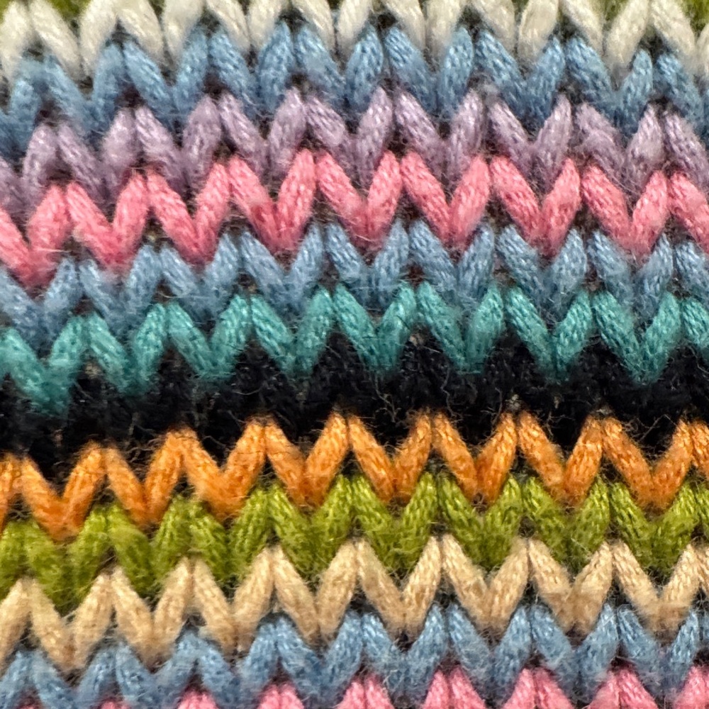 Josephine Chaus Multicolor Striped Crewneck Sweater - Picture 3 of 5